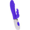 VIBRADOR CON CONEJO ESTIMULADOR DE CLÍTORIS